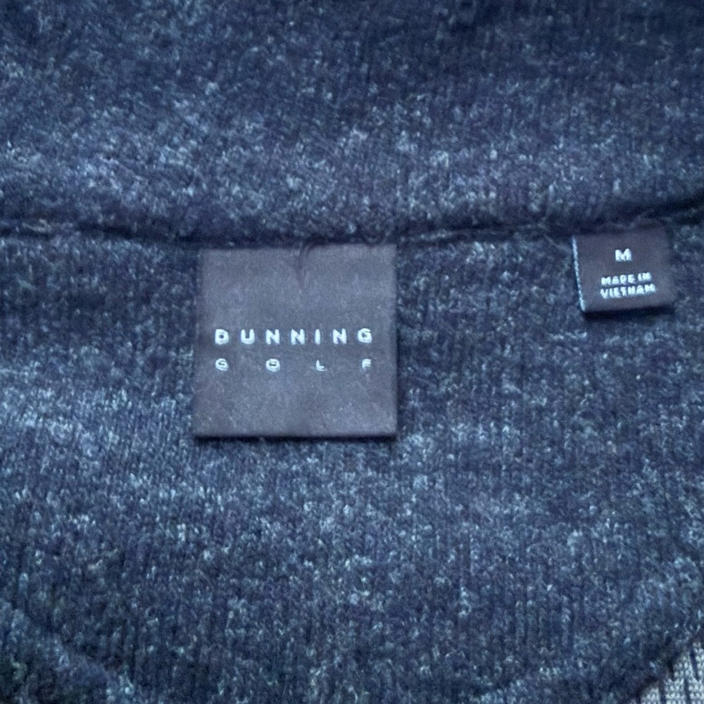 Men's Black Half-Zip Sweater - Picture 2 of 6